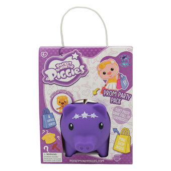 Pockey Money Piggies Lekefigur med Sparegris - Prom Party Pack