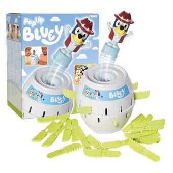 Tomy Pop Up Bluey i Fatet Barnespill