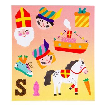 Klistremerker Sinterklaas