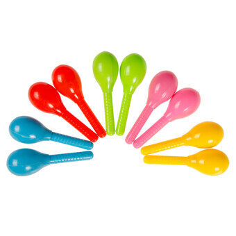 Mini maracas farge, 2 stk.