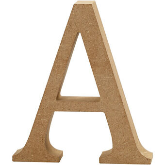 Letter a mdf 13cm, 1 stk.