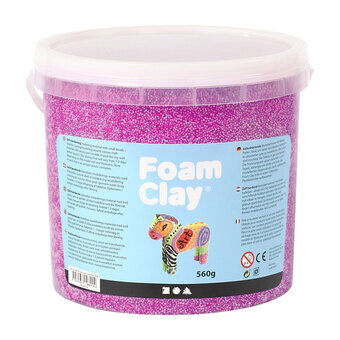 Foam Clay - Neon Lilla, 560g.