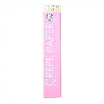 Crepe papir Baby Pink, 50x250cm