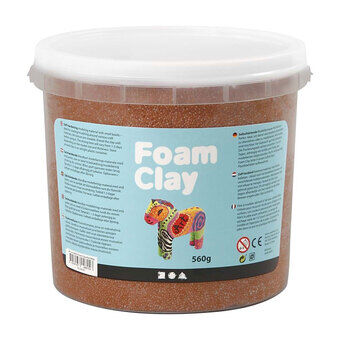 Foam Clay - brun, 560gr.