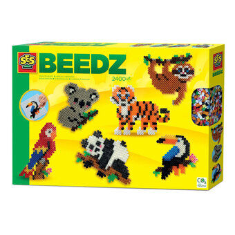 SES Creative beedz Fuse perler - jungeldyr