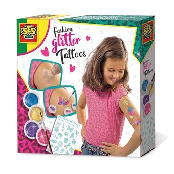 SES Fashion Glitter Tattoos: SES mote glittertatoveringer