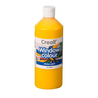 Creall vindusmaling gul, 500ml