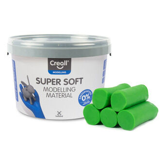 Creall Supersoft leire Grønn, 1750gr.