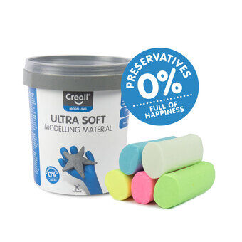 Creall ultra myk leire pastell, 300gr.