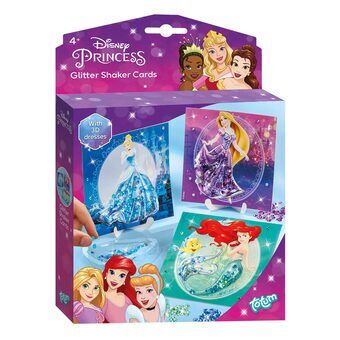 Totum Disney prinsesse - lager glitter shaker-kort