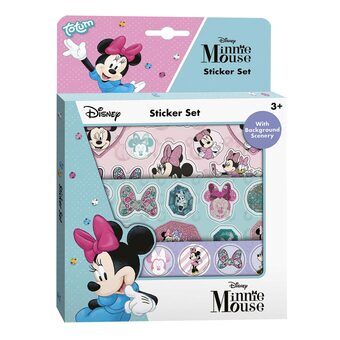 Totum Minnie Mouse klistremerkesett