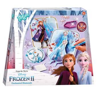 Totum Disney Frozen 2 - 3D kort med rhinestones