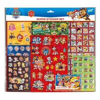 Super Sticker Set - Paw Patrol

Super klistremerke-sett - Paw Patrol