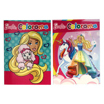 Barbie Colorama Fargebok