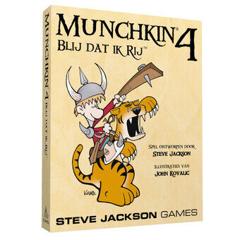 Munchkin 4 - glad jeg kjører kortspill