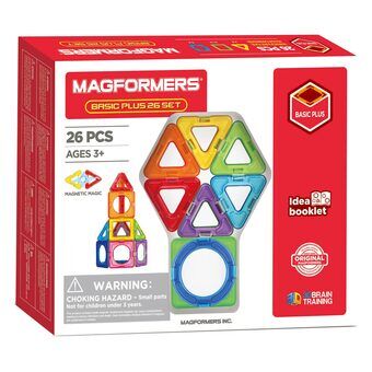 Magformers Grunnsett Plus, 26 stk.