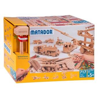 Matador explorer e717 byggesett tre, 717 stk.