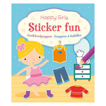 Happy Girls Sticker Fun - Papirdukker