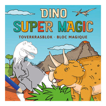 Dino Super Magic Tryllekrittblokker