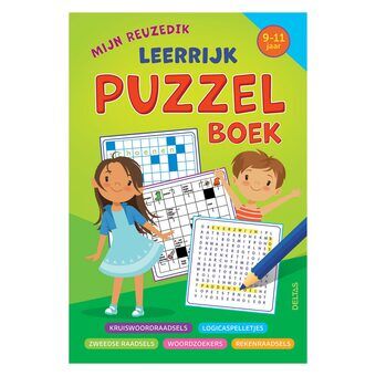 Mijn Reuzedik Leerrijk Puzzelboek (9-11 år)