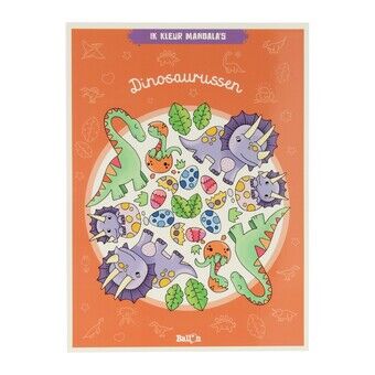 Fargelegg Mandalas Dinosaurer