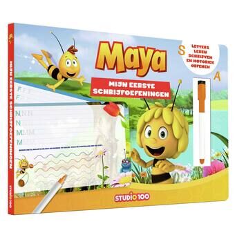 Maya the bee pappbok - skriv og slett