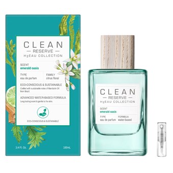 Clean Reserve H2 Eau Collection Emerald Oasis - Eau de Parfum - Duftprøve - 2 ml