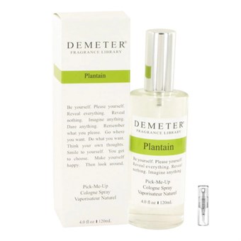 Demeter Plantain - Eau De Cologne - Duftprøve - 2 ml