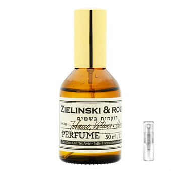 Zielinski & Rozen Tobacco, Vetiver & Amber - Eau de Parfum - Duftprøve - 2 ml