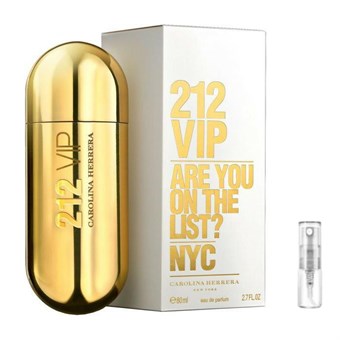 Carolina Herrera 212 VIP Are You On The List NYC EDP - Eau de Parfum - Duftprøve - 2 ml