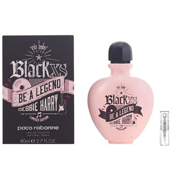 Paco Rabanne Black Xs Be a Legend Debbie Harry Ltd. Edition - Eau de Toilette - Duftprøve - 2 ML