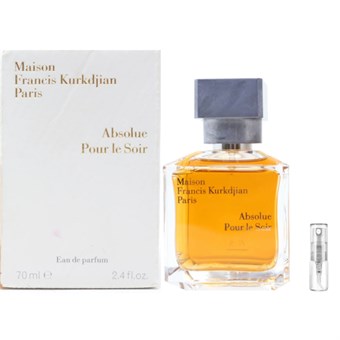 Maison Francis Kurkdjian Absolue Pour le Soir - Eau de Parfum - Duftprøve - 2 ML