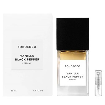 Bohoboco Vanilla Black Pepper - Parfum - Duftprøve - 2 ml