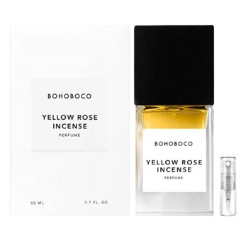 Bohoboco Yellow Rose Incense - Parfum - Duftprøve - 2 ml