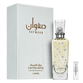 Lattafa Safwaan L\'autre Musk - Eau De Parfum - Duftprøve - 2 ml