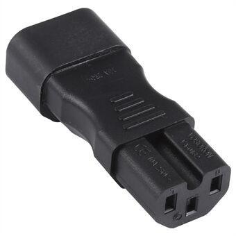 C13 til C15 AC Power Plug Adapter Konverterkontakt