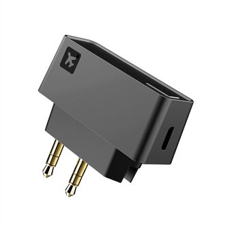 3,5 mm flyhodetelefoner Dobbel 3,5 mm hann AUX Audio Jack Adapter Converter