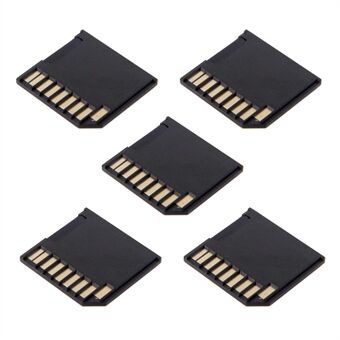 CY EP-064 5 stk/sett Micro SD TF til SD-kortsett Mini-adaptere for ekstra lagring Macbook Air / Pro / Retina