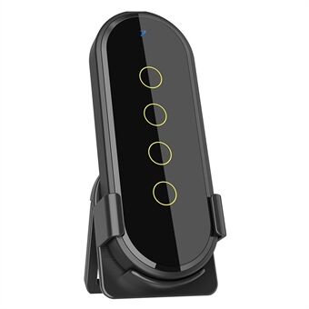 TM-YKQ004 4 Gang Tuya ZigBee Wireless Touch Smart Switch lysfjernkontroll