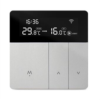 AVTTO WT50 WiFi Smart Termostat 16A Elektrisk Varmestyring Temperaturkontroller APP-styring for Hjem, Skole, Kontor, Hotell