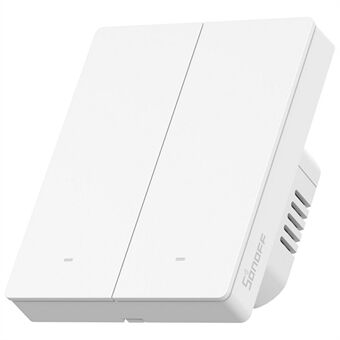 SONOFF Switchman M5-2C-80W Smart Veggbryter 2-Gang for Apple Home, Alexa, Google Home (M5 Matter)