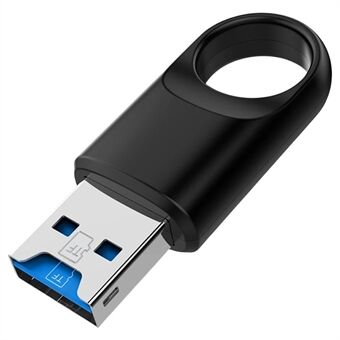 5Gbps høyhastighets USB 3.0 TF minnekortleser Minnekortleseradapter for datamaskin, nettbrett, dashkamera