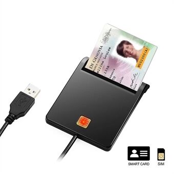 ROCKETEK SCR1 USB 2.0 Smart CAC Card Reader ID SIM Bank Card Adapter

ROCKETEK SCR1 USB 2.0 Smart CAC-kortleser ID SIM Bankkortadapter