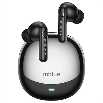 MBLUE AR09 TWS Bluetooth 5.4 In-Ear Øretelefoner Lav Latens Trådløse Musikkhodetelefoner