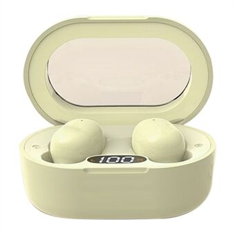 E8S Mini TWS Bluetooth-hodetelefon Digital Display HiFi Stereo Wireless Touch In-ear Headset