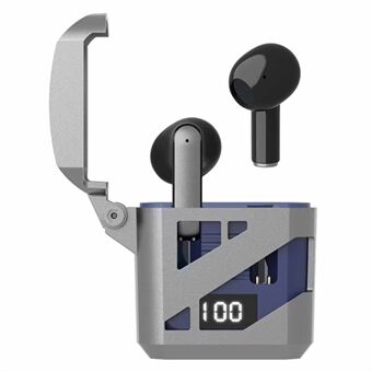 GT02 Kul Mecha-stil In-Ear Bluetooth-headset med ENC-støyreduksjon TWS-ørepropper Portable trådløse hodetelefoner