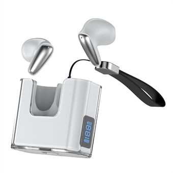 R20 Trådløse ørepropper Bluetooth 5.3 Semi-in-Ear Øretelefoner IPX4 Hodetelefoner