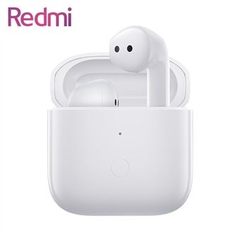 XIAOMI Redmi Buds 3 True Wireless Stereo TWS øretelefoner Semi-in-ear hodetelefoner Lav forsinkelse BT5.2 Qualcomm Adaptive bærbar headsett - Hvit