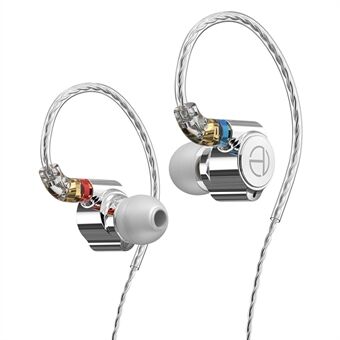 TRN TA1 Avtakbare 3,5 mm Kablede In-Ear Øretelefoner MMCX-grensesnitt Kraftig Bass Hodesett, Standardversjon