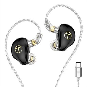 TRN ST7 Avtakbar Type-C kablet in-ear øretelefon HiFi musikk headset (med mikrofon)